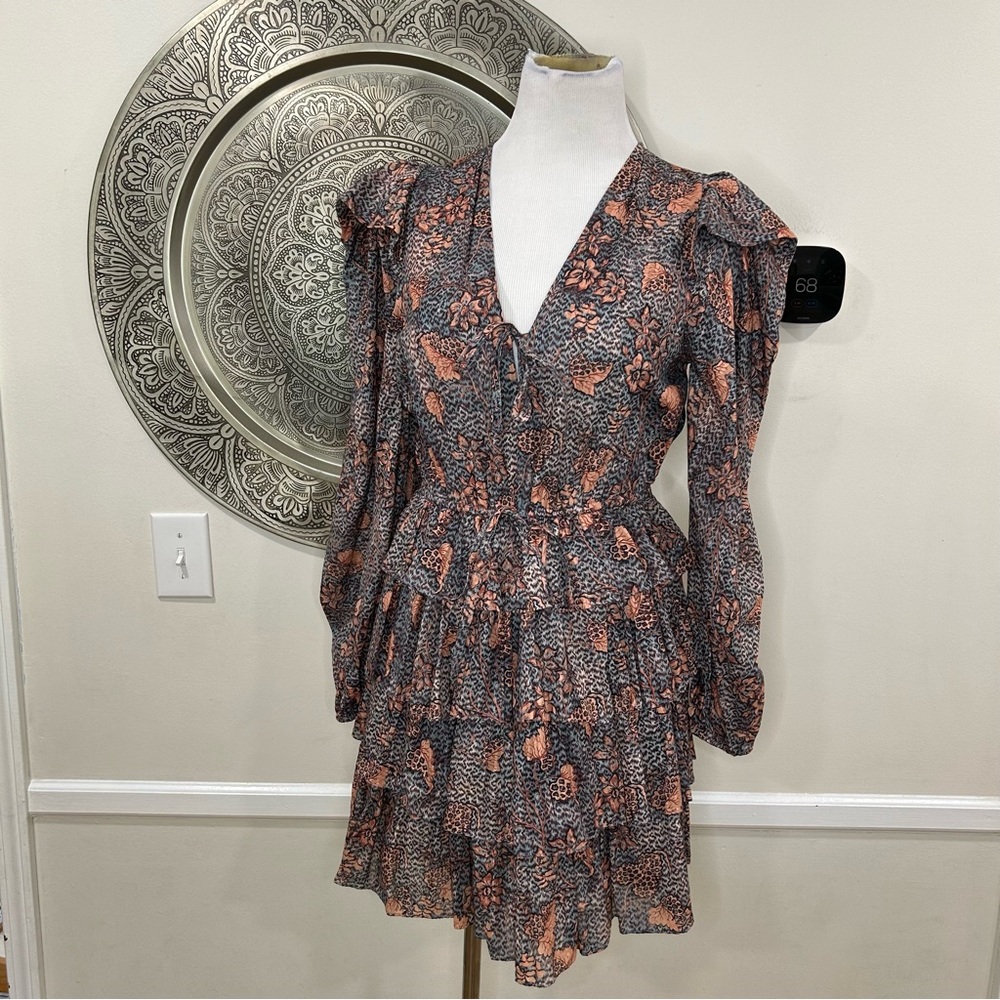 Ulla Johnson Multicolor Ruffle Dress - Picture 8 of 14